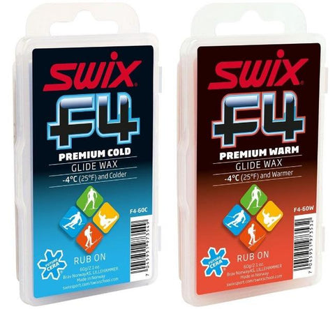 Swix F4 Warm and Cold glide wax 