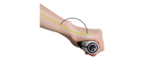 Ergon GP1 Grip Wrist Angle 2