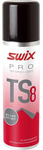 Swix TS Liquid glide wax nordic skiing red