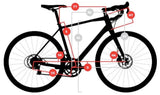 Opus Horizon AL Apex 1 Gravel Bicycle Geometry