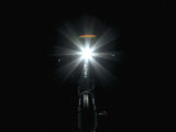 Aura Light on Bike at night