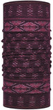 Buff Multifunctional Lightweight Merino neckwarmer Frieze deep purple
