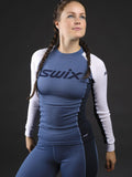 Swix RaceX Bodywear Longsleeve LS women blue lifestle