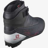 Salomon Vitane Plus Prolink Classic Nordic Ski boots black white red offset