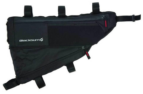 OUtpost frame bag unzipped