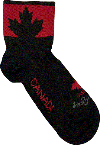 SGX Canada Flag Compression Socks