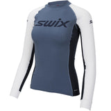 Swix RaceX Bodywear Longsleeve LS women blue