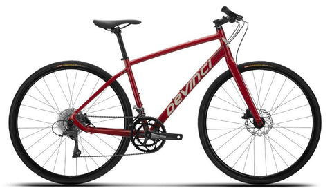 Devinci Hex Claris 16 Speed Red DNA Hybrid Bicycle